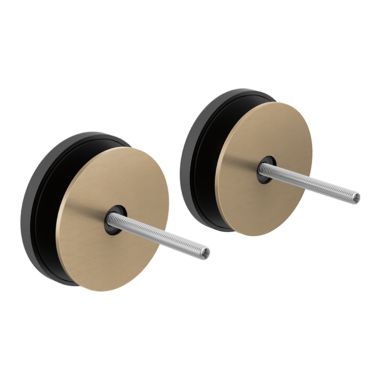 Click here to see Brizo 699907-GL Brizo Kintsu Towel Bar Glass Panel Installation Kit, Brilliance Luxe Gold - 699907-GL