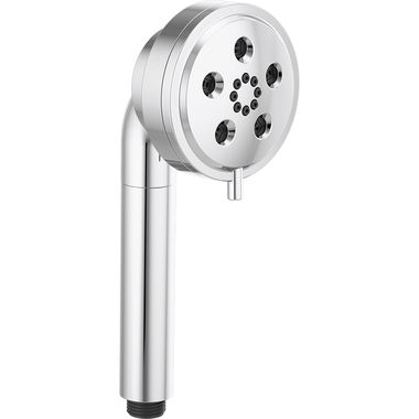 Click here to see Brizo RP101288PC Brizo Essential Multi-Function Handshower with Dual-Check Valve, 3-Setting, H2Okinetic, 1.75 GPM, Polished Chrome - RP101288PC