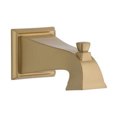 Click here to see Delta RP100747CZ Delta Dryden Non-Diverter Tub Spout, Champagne Bronze - RP100747CZ
