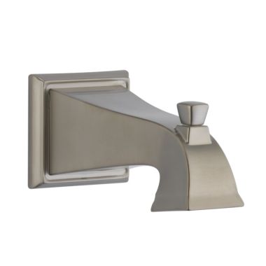 Click here to see Delta RP100747SS Delta Dryden Non-Diverter Tub Spout, Stainless - RP100747SS