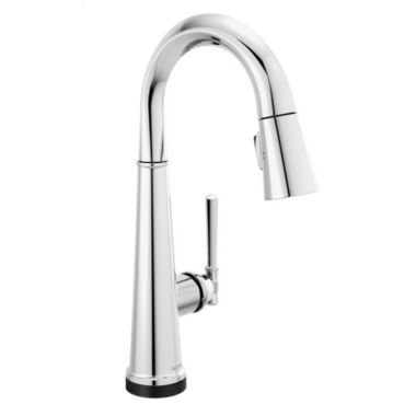 Click here to see Delta 9982T-PR-DST Delta Emmeline Touch2O Single Handle Pull-Down Bar/Prep Faucet, Lumicoat Chrome - 9982T-PR-DST