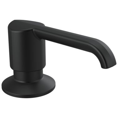 Click here to see Delta RP101188BL Delta Emmeline Metal Soap Dispenser, Matte Black - RP101188BL