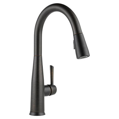 Click here to see Delta 9113TV-RB-DST Delta Essa VoiceIQ Single Handle Pull-Down Kitchen Faucet w/ Touch2O, Venetian Bronze - 9113TV-RB-DST