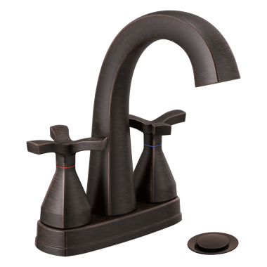 Click here to see Delta 257756-RBMPU-DST Delta Stryke High-Arc Venetian Bronze Lavatory Faucet for 4