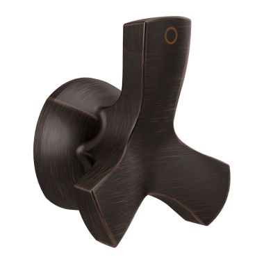 Click here to see Delta H551RB Delta Stryke Venetian Bronze Single Helo Handle with Set Screw and Allen Wrench, Red/Blue Indicator Markings, ADA - H551RB