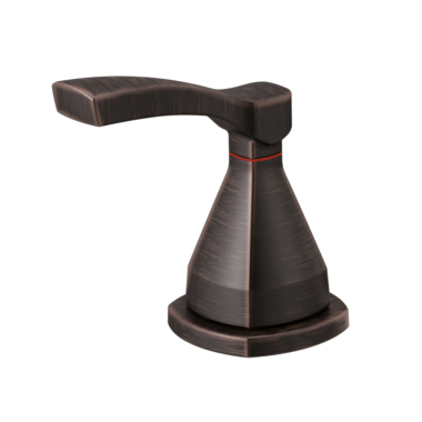 Click here to see Delta RP100392RB Delta Stryke 4-3/8in Venetian Bronze Single Lever Handle Assembly for Roman Tub Faucet, Left Handle, ADA - RP100392RB