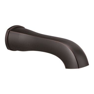 Click here to see Delta RP93377RB Delta Stryke Venetian Bronze Non-Diverting Metal Tub Spout for Delta Stryke Tub/Shower Faucets, Wall-Mount Installation - RP93377RB