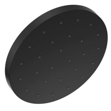 Click here to see Delta 52160-BL Delta Universal Showering Single-Setting Raincan Shower Head, 1.75 GPM, Matte Black - 52160-BL