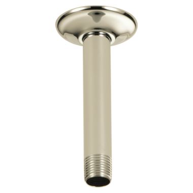 Click here to see Delta RP61058KS Delta Black Stainless Shower Arm and Flange, Ceiling Mount - RP61058KS