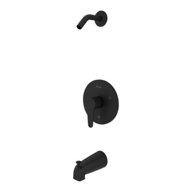 Click here to see Pfister R89-070B PFISTER R89-070B PFIRST MODERN TUB/SHOWER TRIM MATTE BLACK - LESS HEAD