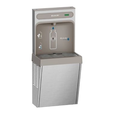 Click here to see Elkay EZ8WSSSMC Elkay EZ8WSSSMC ezH2O 8GPH Refrigerated Bottle Filling Station, Non-Filtered, Stainless Steel