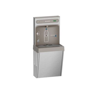 Click here to see Elkay LZ8WSSSMC Elkay LZ8WSSSMC ezH2O Refrigerated Surface Mount Bottle Filling Station, Filtered, 8GPH - Stainless Steel