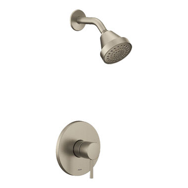 Click here to see Moen UT2192EPBN Moen Align M-Core 2-Series Single-Handle Shower Faucet, One-Function, 1.75 GPM, Lever Handle, M-PACT, Eco-Performance, Brushed Nickel - UT2192EPBN