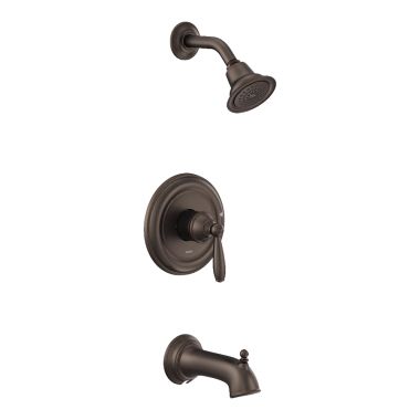 Click here to see Moen UT2153EPORB Moen Brantford M-Core 2 Series Tub/Shower Faucet, 1.75 GPM, 1-Function, Single Lever Handle, M-PACT, Oil Rubbed Bronze - UT2153EPORB
