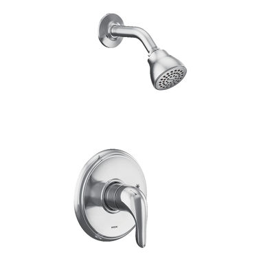 Click here to see Moen UTL182EP Moen Chateau M-Core 2-Series Single-Handle Shower Faucet, One-Function, 1.75 GPM, Lever Handle, Eco-Performance, Chrome - UTL182EP