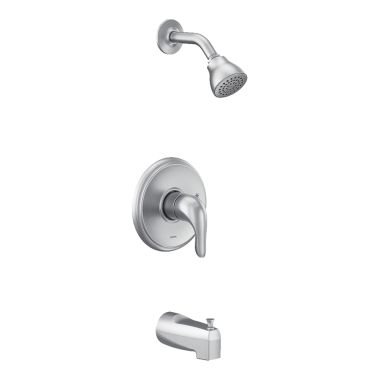 Click here to see Moen UTL183EPBC Moen Chateau M-Core 2-Series Tub/Shower Trim, Eco-Performance, Brushed Chrome - UTL183EPBC