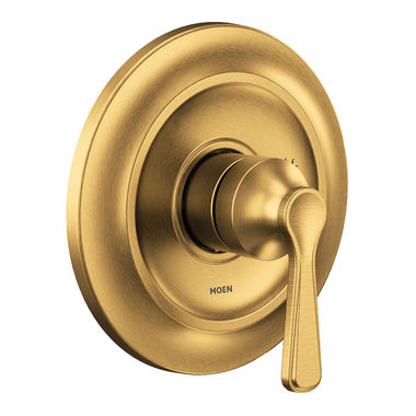 Click here to see Moen UTS244201BG Moen Colinet M-CORE 2-Series Valve Trim, Lever Handle, Brushed Gold - UTS244201BG