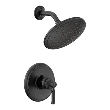 Click here to see Moen UT2282EPBL Moen Dartmoor M-Core 2-Series Single-Handle Shower Faucet with 8
