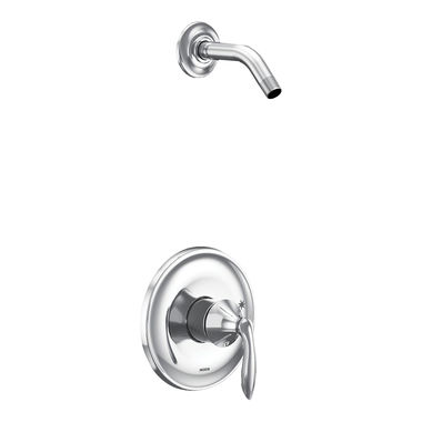 Click here to see Moen UT2132NH Moen Eva M-Core 2-Series Single-Handle Shower Faucet, Lever Handle, M-PACT, Less Showerhead, Chrome - UT2132NH