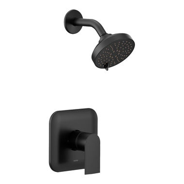 Click here to see Moen UT2472EPBL Moen Genta LX M-Core 2-Series Single-Handle Shower Faucet, Six-Function, 1.75 GPM, Lever Handle, Eco-Performance, Matte Black - UT2472EPBL