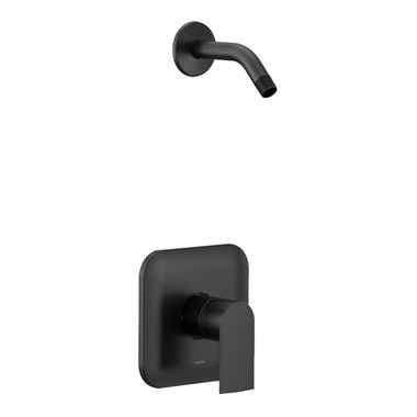 Click here to see Moen UT2472NHBL Moen Genta LX M-Core 2-Series Single-Handle Shower Faucet, Lever Handle, Less Showerhead, Matte Black - UT2472NHBL