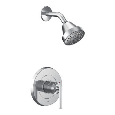 Click here to see Moen UT2902EP Moen Gibson M-Core 2-Series Single-Handle Shower Faucet, One-Function, 1.75 GPM, Lever Handle, Eco-Performance, M-PACT, Chrome - UT2902EP