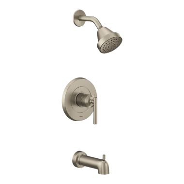 Click here to see Moen UT2903EPBN Moen Gibson M-Core 2-Series Tub/Shower Faucet, 1.75 GPM, 1-Function, M-PACT, Eco-Performance, Brushed Nickel - UT2903EPBN
