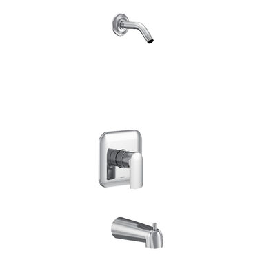 Click here to see Moen UT2813NH Moen Rizon M-Core 2-Series Tub/Shower Faucet, Single Lever Handle, M-PACT, Chrome - UT2813NH