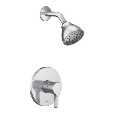 Click here to see Moen UT2662EP Moen Vichy M-Core 2-Series Single-Handle Shower Faucet, One-Function, 1.75 GPM, Lever Handle, Eco-Performance, M-PACT, Chrome - UT2662EP