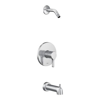 Click here to see Moen UT2663NH Moen Vichy M-Core 2-Series Tub/Shower Faucet, Single Lever Handle, M-PACT, Less Showerhead, Chrome - UT2663NH