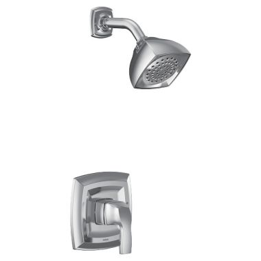 Click here to see Moen UT2692EP Moen Voss M-Core 2-Series Single-Handle Shower Faucet, One-Function, 1.75 GPM, Lever Handle, Eco-Performance, M-PACT, Chrome - UT2692EP