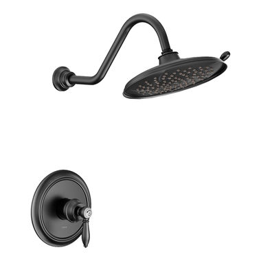 Click here to see Moen UTS232102EPBL Moen Weymouth M-Core 2-Series Single-Handle Shower Faucet with 9