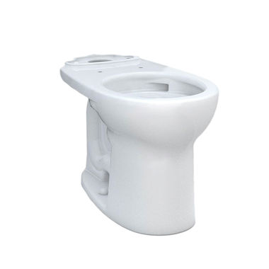 Click here to see Toto C775CEFG#01 TOTO 21 Drake ADA Round Toilet Bowl Only with CeFiONtect, Cotton White - C775CEFG#01 