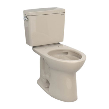 Click here to see Toto CST776CSFG#03 TOTO CST776CSFG#03 21 Drake Two-Piece Elongated 1.6 gpf Universal Height with CeFiONtect - Bone