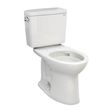 Click here to see Toto CST776CSFG#11 TOTO CST776CSFG#11 21 Drake Two-Piece Elongated 1.6 gpf Universal Height with CeFiONtect - Colonial White