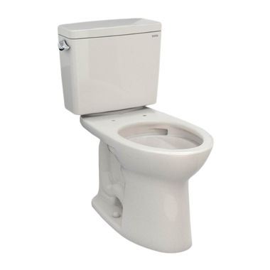 Click here to see Toto CST776CSFG#12 TOTO 21 Drake Universal Height Two-Piece Elongated Toilet, TORNADO FLUSH, CEFIONTECT, 1.6 GPF, 12