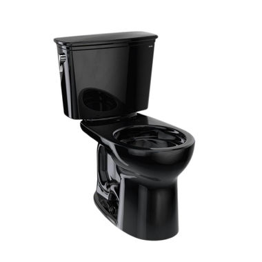 Click here to see Toto CST785CEF#51 TOTO CST785CEF#51 21 Drake Two-Piece Round 1.28 gpf Universal Height - Ebony