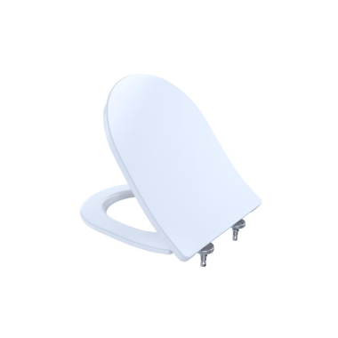 Click here to see Toto SS237R#01 TOTO MH Slim SoftClose Toilet Seat for TOTO D-Shaped Bowls, Polypropylene, Cotton White - SS237R#01