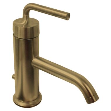 Click here to see Kohler 14402-4A-2MB KOHLER K-14402-4A-2MB Purist Single-Handle Bathroom Sink Faucet w/ Lever Handle, 1.2 gpm, Brushed Brass