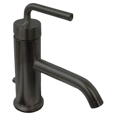 Click here to see Kohler 14402-4A-BL KOHLER K-14402-4A-BL Purist Single-Handle Bathroom Sink Faucet w/ Lever Handle, 1.2 gpm, Matte Black
