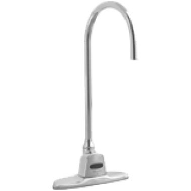 Click here to see Delta 1501T3530 Delta Commercial Electronic Gooseneck Faucet, Deckmount  - 1501T3530
