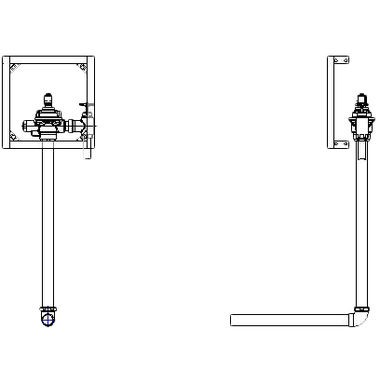 Click here to see Delta 1601T6103RI Delta Commercial 1601T6103RI Rough-in For Battery Operated Concealed Flush Valve
