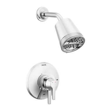 Click here to see Delta T17271-PR Delta Galeon Monitor 17 Series Two-Handle Shower Faucet with Volume Control, 3-Setting, 1.75 GPM, Touch-Clean, Lever Handles, Lumicoat, Chrome - T17271-PR