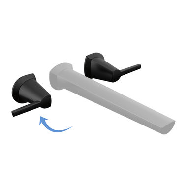 Click here to see Delta RP101759BL Delta RP101759BL Galeon Handle Kit, Matte Black