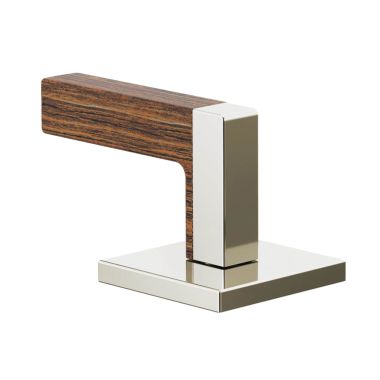 Click here to see Brizo HL5322-PNTK Brizo Polished Nickel/Teak Widespread Lever Handle Kit, Frank Lloyd Wright - HL5322-PNTK 