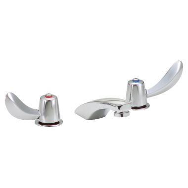Click here to see Delta 23C322 Delta 23C322 TECK Widespread Lavatory Faucet, Cast Spout, Hooded Blade, No Pop-Up, VR Laminar, Chrome
