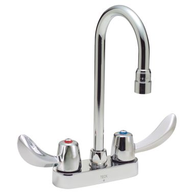 Click here to see Delta 27C4832-LS Delta 27C4832-LS CER-TECK 2-Handle Cast Centerset Lavatory Faucet, Limited Swing 4.5