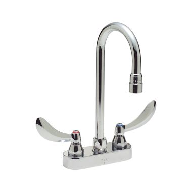 Click here to see Delta 27C4924-LS Delta 27C4924-LS CER-TECK 2-Handle Cast Centerset Lavatory Faucet, Limited Swing 6
