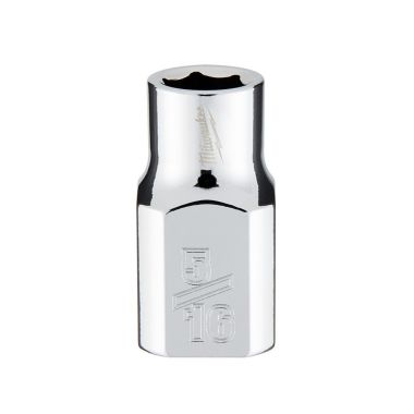 Click here to see Milwaukee 45-34-9061 Milwaukee 3/8-inch Drive Socket, 5/16-inch SAE with FOUR FLAT Sides - 45-34-9061