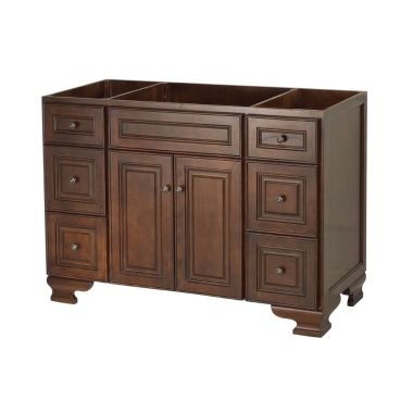 Click here to see  HANA4821D FOREMOST HANA4821D BATHROOM VANITY WALNUT 48X21